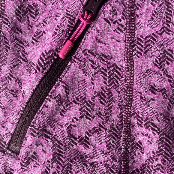 Ivivva Girls Zip-Up Jacket Like NEW Size 14 Deep Pink/Purple - Picture 6 of 6
